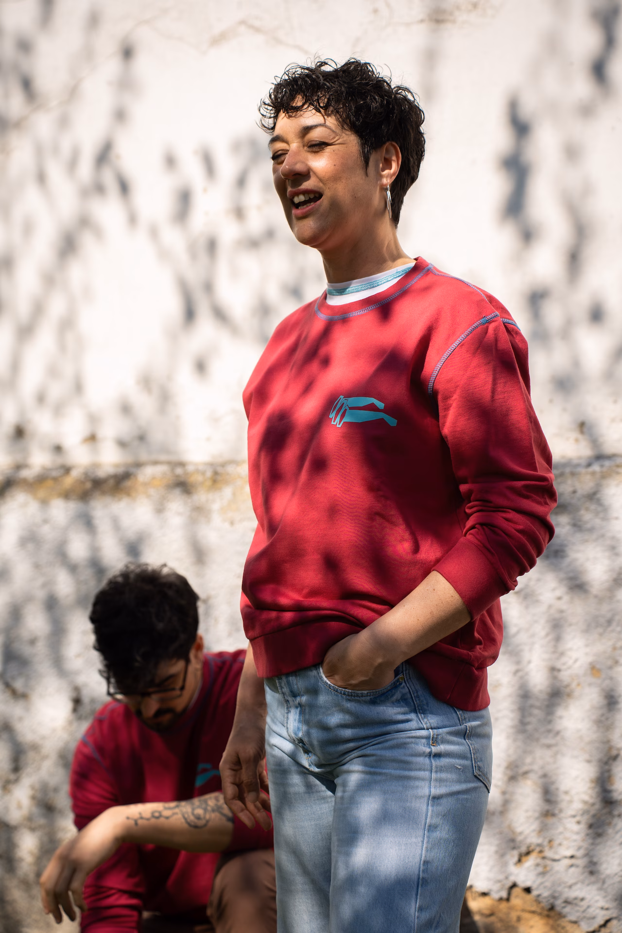 Sudadera Esencia Novalreeves Granate