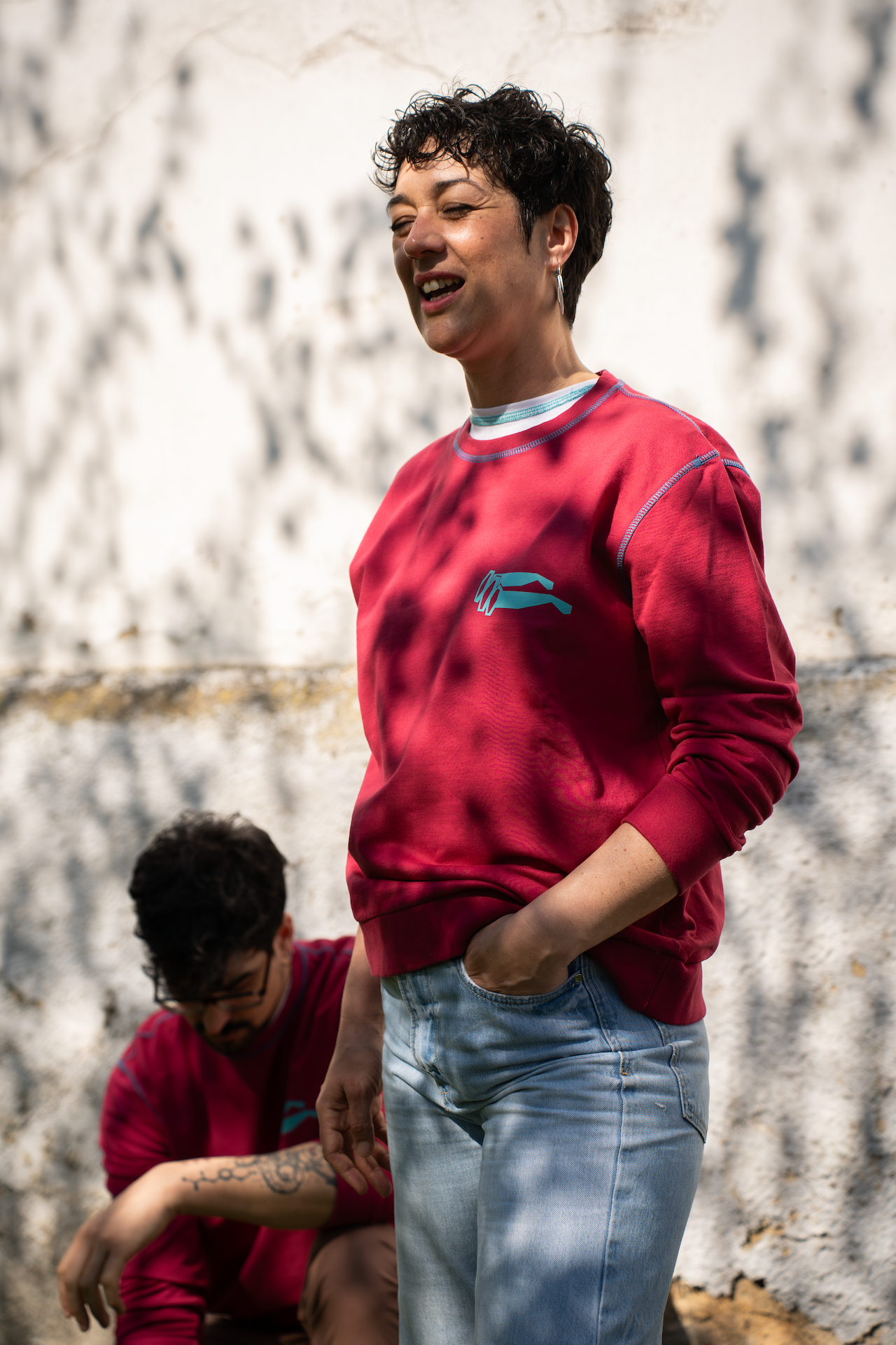Sudadera Esencia Novalreeves Granate