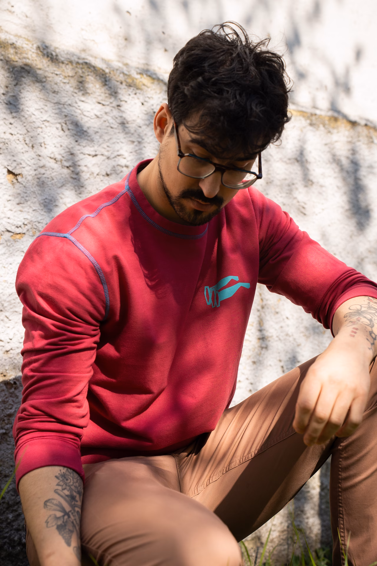 Sudadera Esencia Novalreeves Granate - Imagen 5